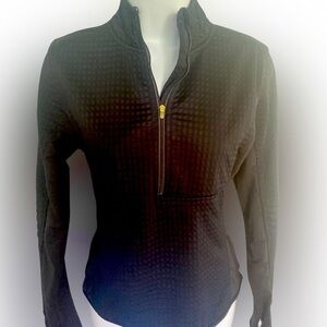 Nike Sphere Thermal Quarter Zip - S black , polyester spandex